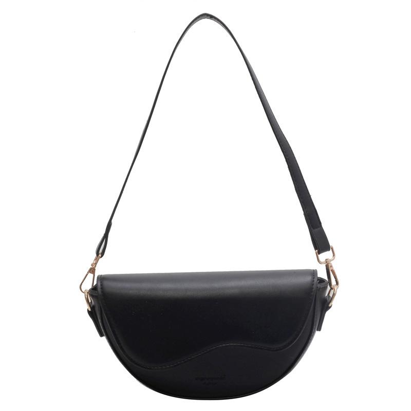 High-end, Niche Design Saddle-style Bag, Fashionable and Casual Commuter Women's Bag, Single-shoulder Crossbody Bag
