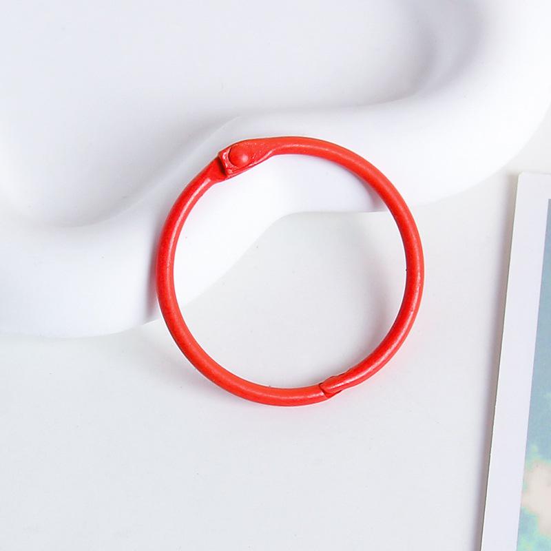 45mm Spring Coil Candy Color Keychain Ring Clasp for DIY Jewelry Accessories