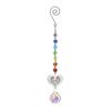 Exquisite Butterfly Prism Pendant Unique Window Hanging Suncatchers Crystal Wind Chime  Balcony