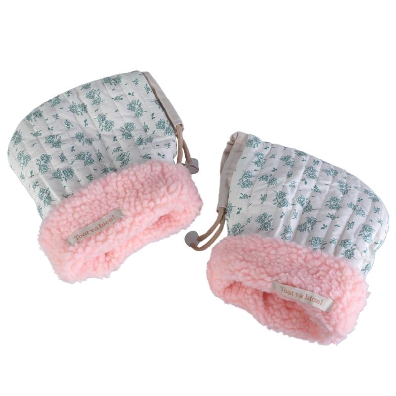 

1 Pair Plush Lined Scooter Gloves for Children Winter Warm Mittens Kids Balance Bike Gloves Antifreeze Riding Hand Muffs 1