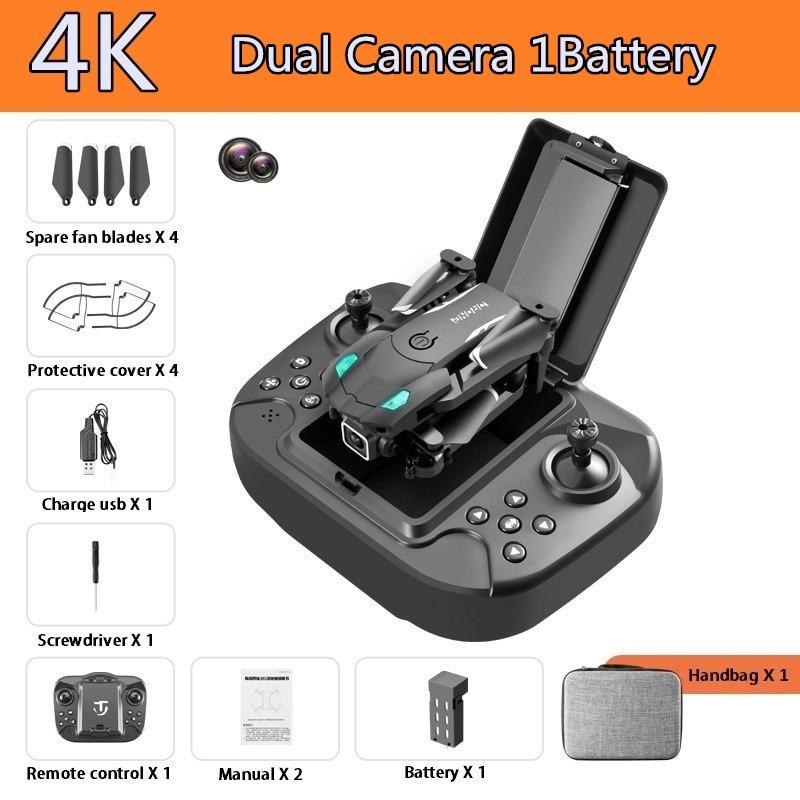 Neue S128 Mini Drone 4K HD Kamera Drei-seitige Hindernis Vermeidung Druck Feste Höhe Professionelle Faltbare Quadcopter Spielzeug