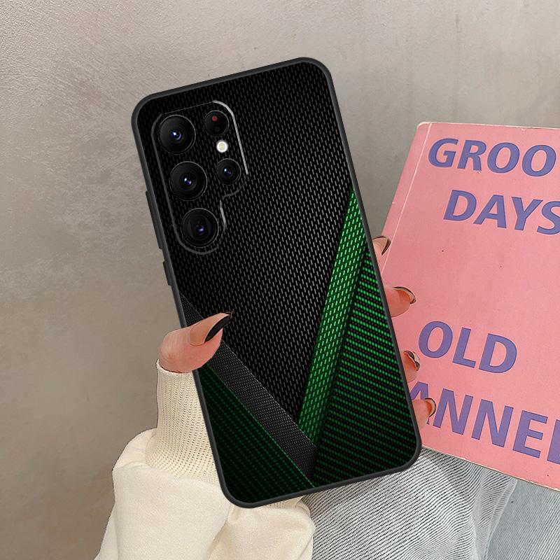 

Чехол с узором из углеродного волокна для Samsung Galaxy S23 Ultra S8 S9 S10 Plus Note 10 20 S21 FE S20 FE S22 Ultra Galaxy S23