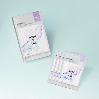 Derma Synergy Wrapping Mask 14er-Pack Retinol & LHA für Porenpflege & Straffung