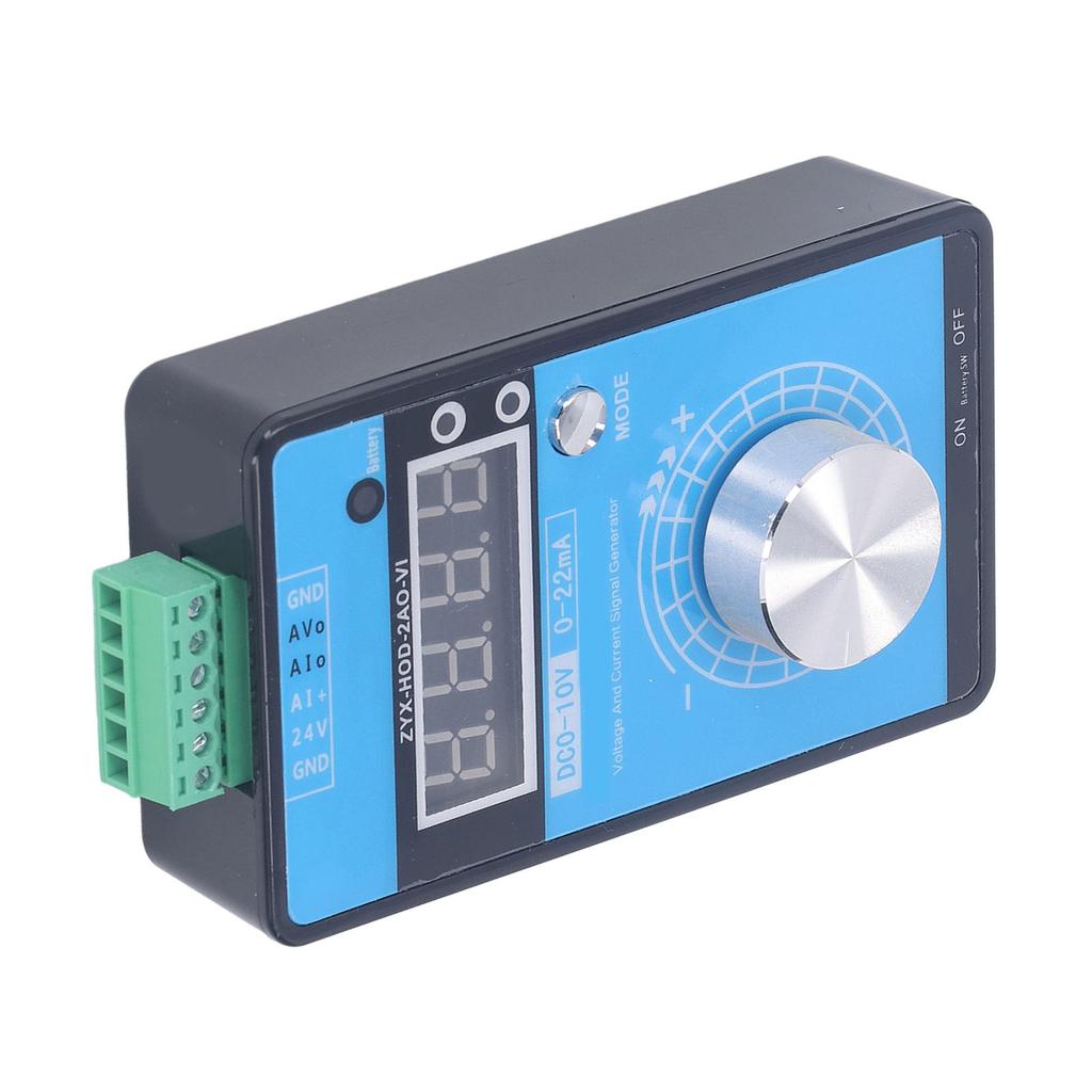 Current Voltage Signal Generator DC 0?10V 0?22mA Output Analog Simulator DC 24V Power Supply