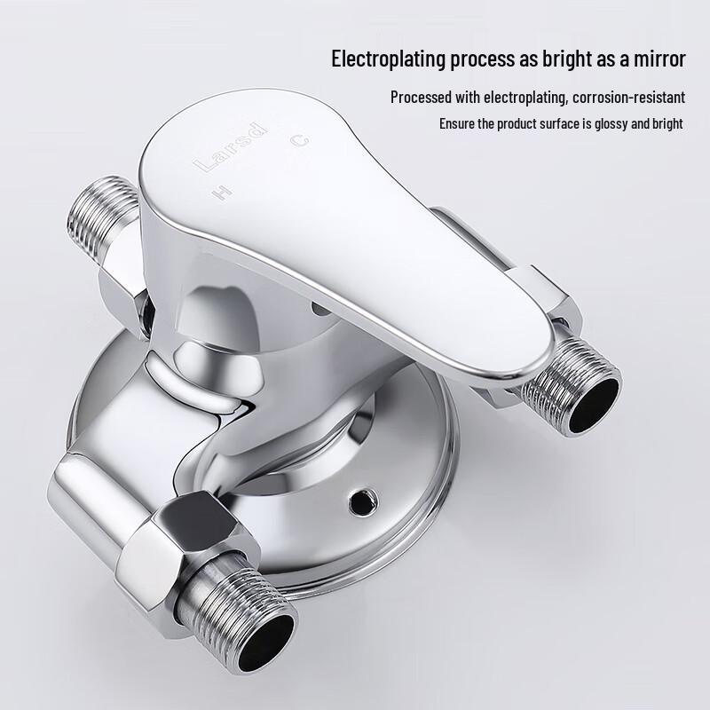 Lerston Wall-Mounted Shower Mixer Faucet