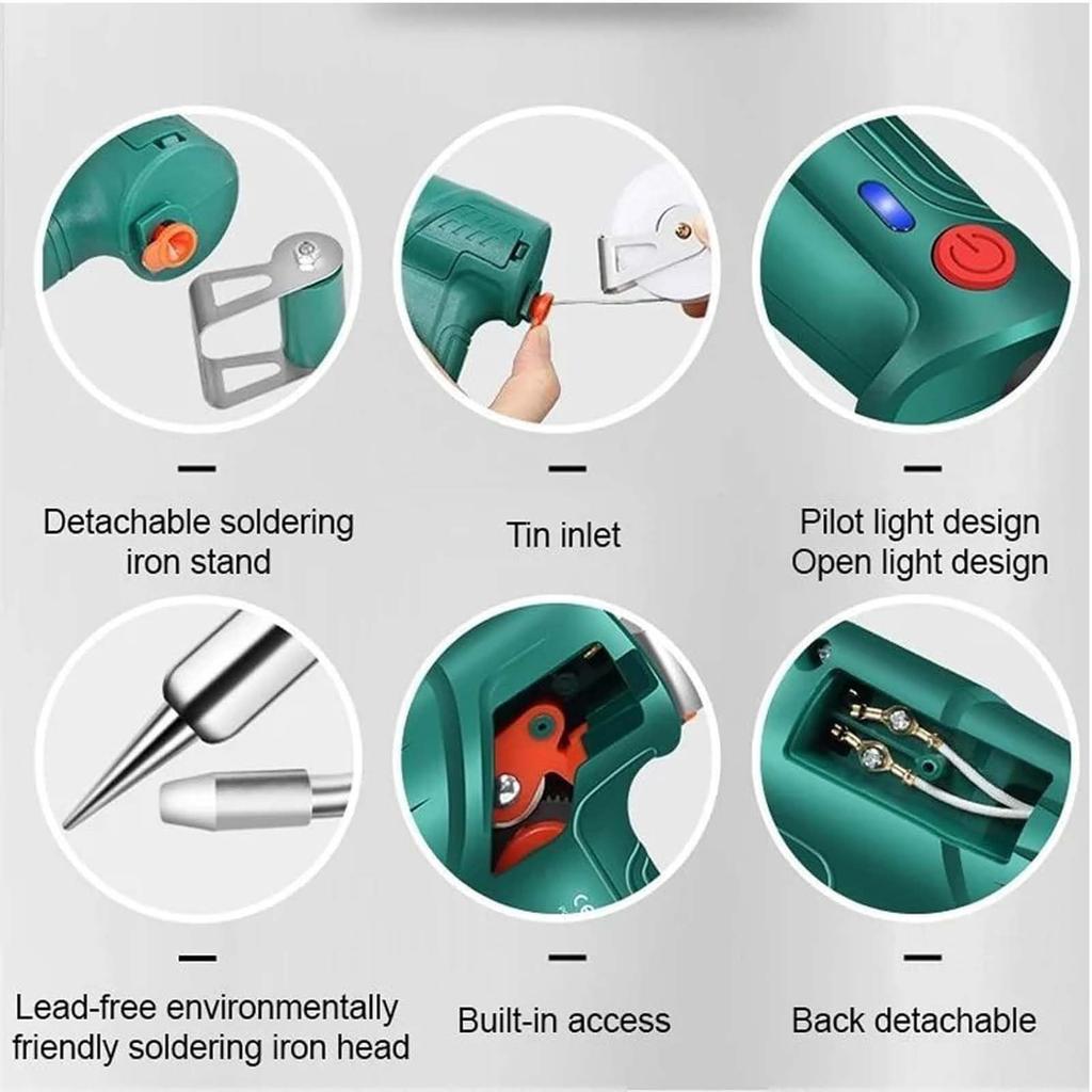 Internal Heating Industrial Welding Tools, Multi Function Soldering Iron Welding Torch Set, Automatic Wired Soldering Iron Internal Heating