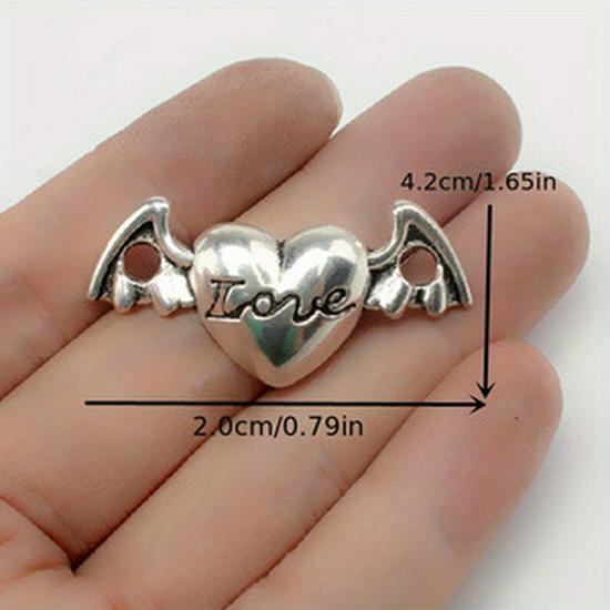 Elf Skull Alloy Pendant: Cross Punk Style Halloween Charm Jewelry Accessory