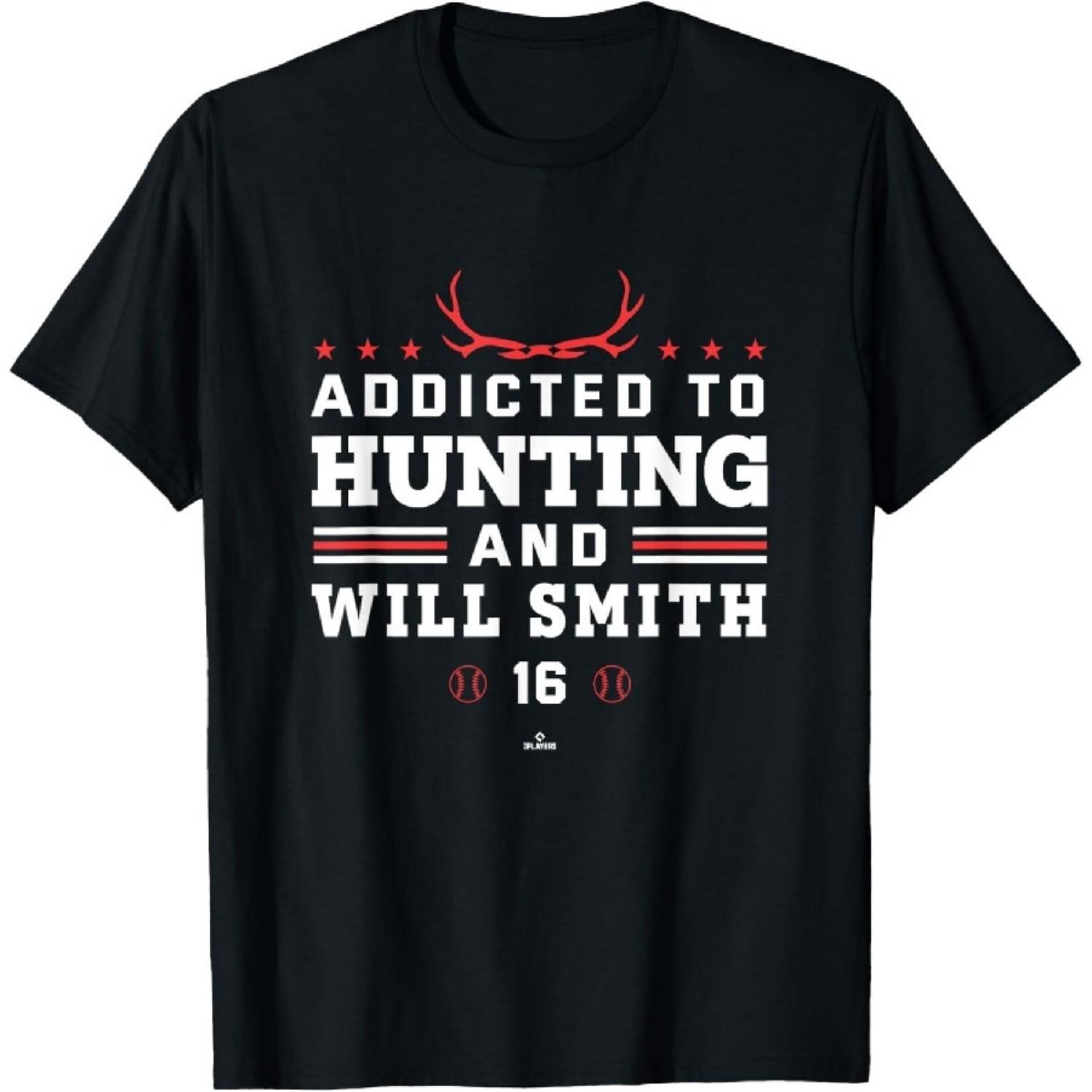 

Deer Hunting and Will Smith Los Angeles MLBPA T-Shirt S