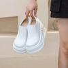 10Cm Women's Casual One-pedal Loafers Spring and Autumn 2025 New Platform Lazy Shoes Solid Color Single Shoes