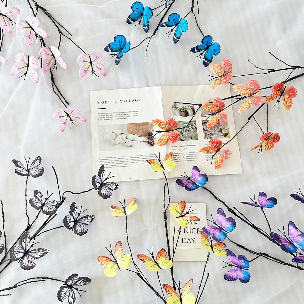 Butterfly Wedding Simulated Hotel Restaurant Desktop Ornament Decoration