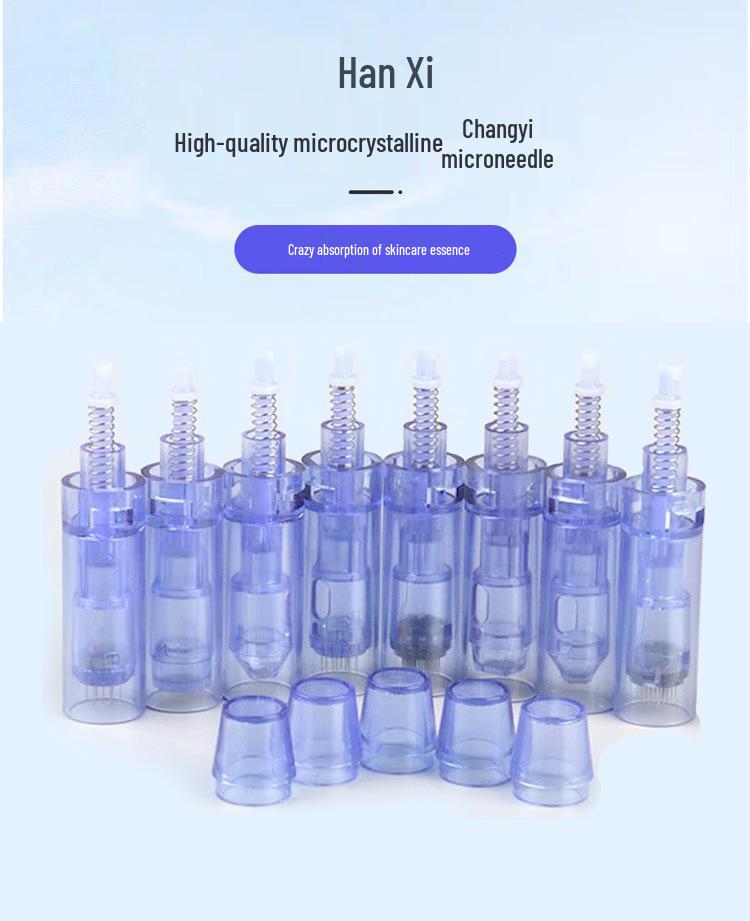A1/A6 Bayonet Nano Microneedle Head - 9-pin/12-pin/36-pin Microcrystalline Beauty Tool