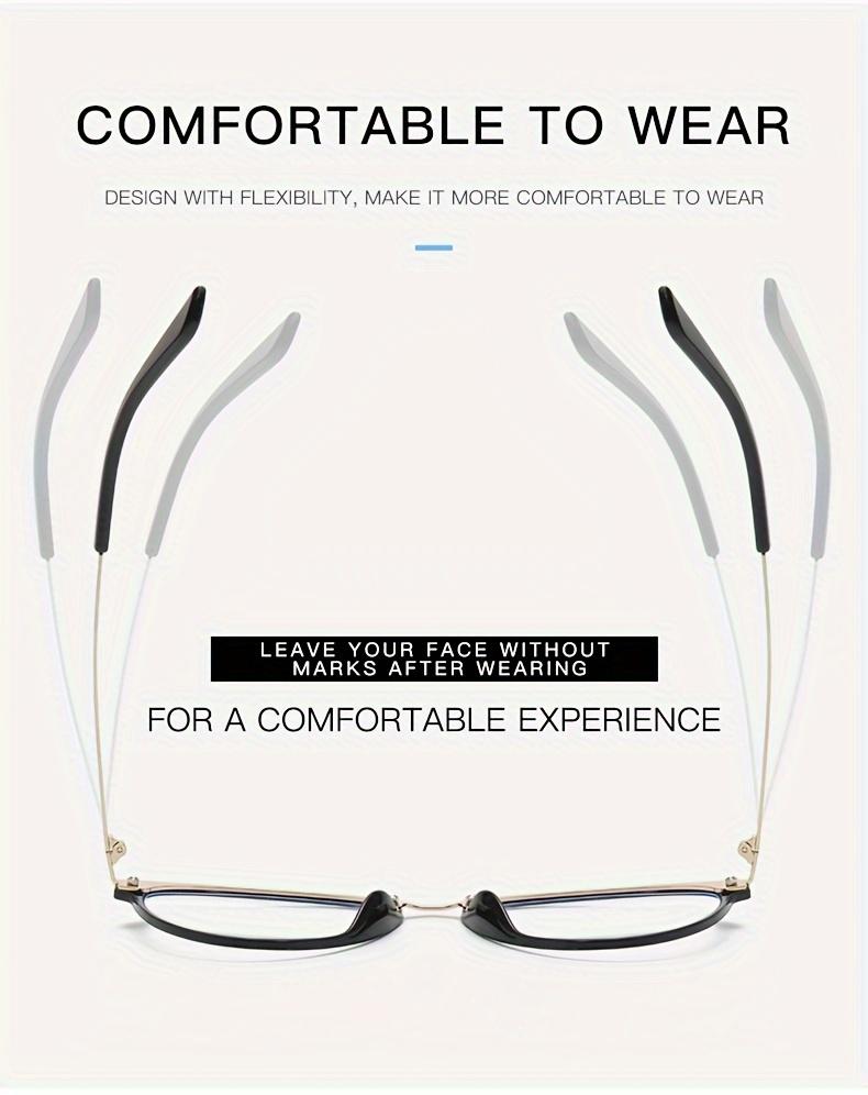 New Model Metal Cat'S Eye Fashion Day And Night Dual-Use Anti-Blue Light Glasses For Men And Women
