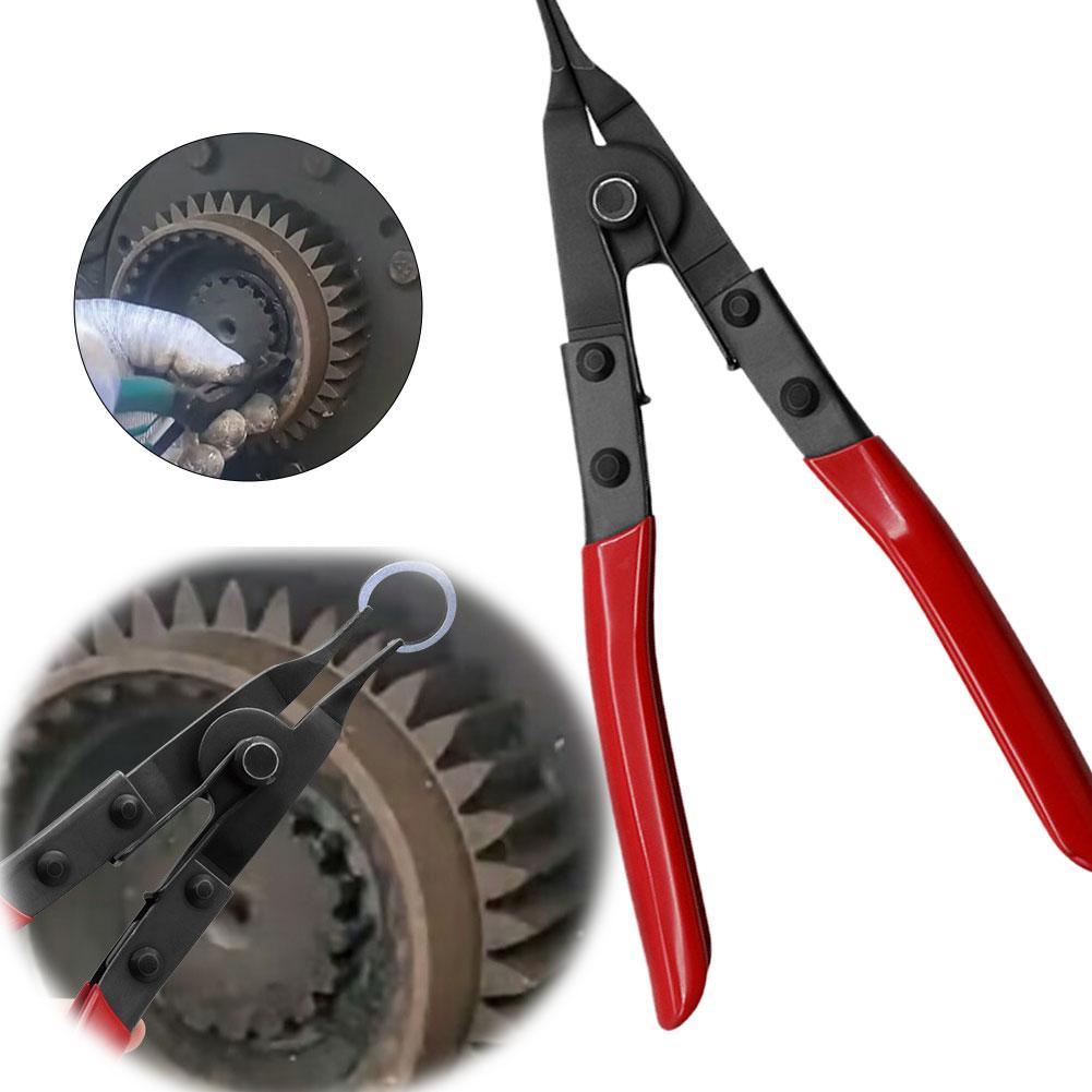 Auto Automatic Transmission Repair Flat Rim Pliers Circlip Pliers Flat Jaw Plier Flat Head Retaining Ring Pliers Tool