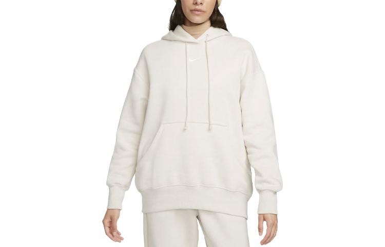 

Nike Women s Phoenix Fleece Oversized Pullover Hoodie Light Orewood Brown/Sail DQ5860-104 XL