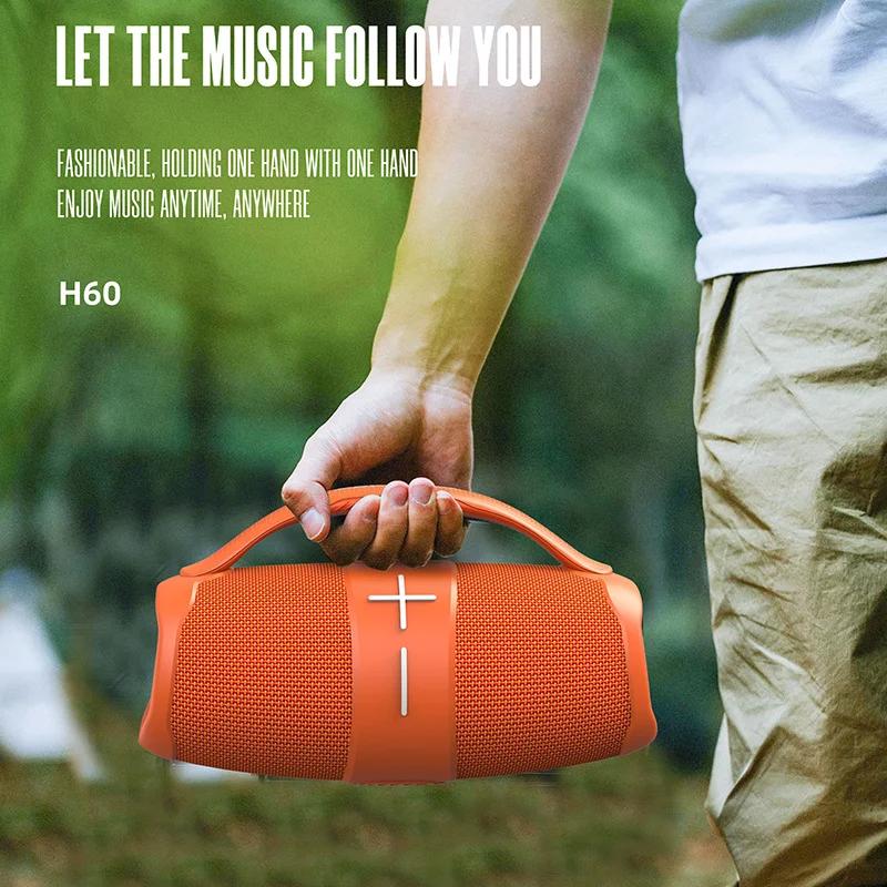 40W High power Boombox Speakers Portable bluetooth super Subwoofer mp3 player powerful column Audio center