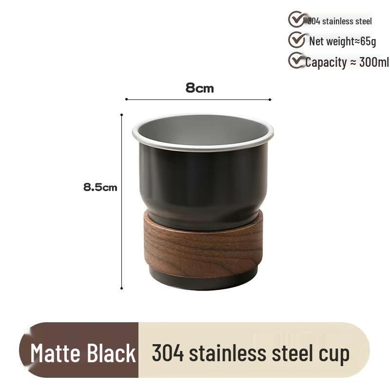 Taza de Viaje Simple para Barbacoa al Aire Libre, Camping - Taza de Café de Acero Inoxidable 304