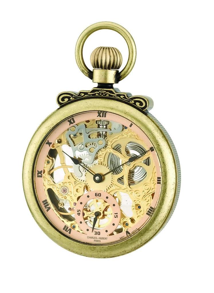 CHARLES-HUBERT pocket watch, mechanical hand-wound, 3869-G