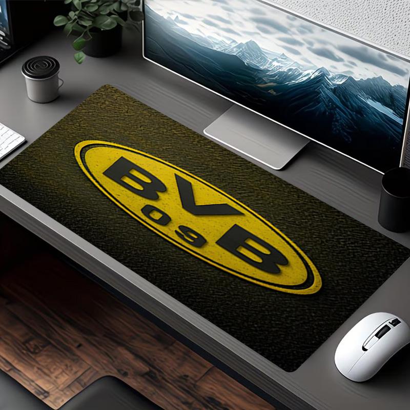 Borussia Dortmund Print Mouse Pad, for Keyboard Pad Laptop PC Mat for Office Home Use, Desk Decor, Perfect Birthday Gift for Gamers