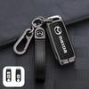 Leather Car Key Case Cover Shell For Mazda 2 3 6 Demio Atenza Axela CX-5 CX5 CX-3 CX7 CX-9 3 4 CX30 2016 2017 2018 2019 Keychain FF29