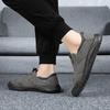 Men's Casual Shoes Soft Soles Four Season Anti Slip Comfort Outdoor Work Shoes Labor Protection Shoes Breathable Low Top Shoes