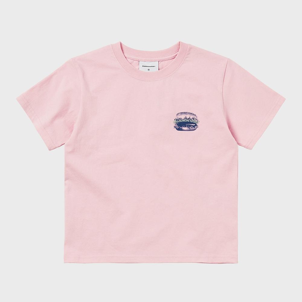 ThIs Is Never That Hamburger W Tee Pink S
