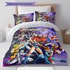 Thundercats Vzor Povlečení Sada Prošívaných Dek Quilt Cover Povlak na Polštář Domácí Dekorace Dárek (1 * povlak na peřinu + 2 * povlak na polštář, bez jádra)