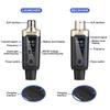 UHF Wireless Microphone Converter XLR Transmitter And Receiver For Condenser Microphone Guitar Receiver Transmission Adapter