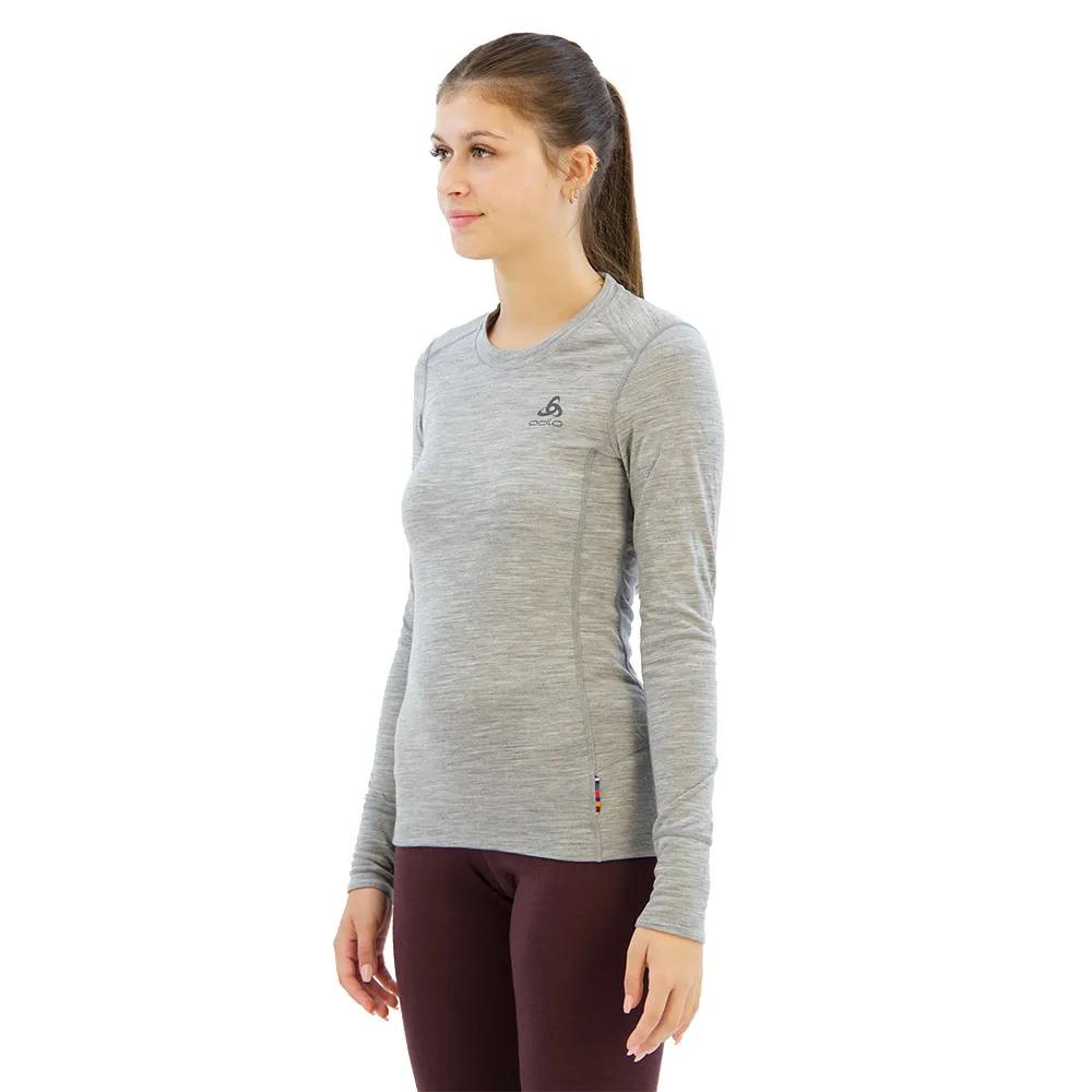 Odlo Long Sleeve Base Layer Natural 100% Merino Warm
