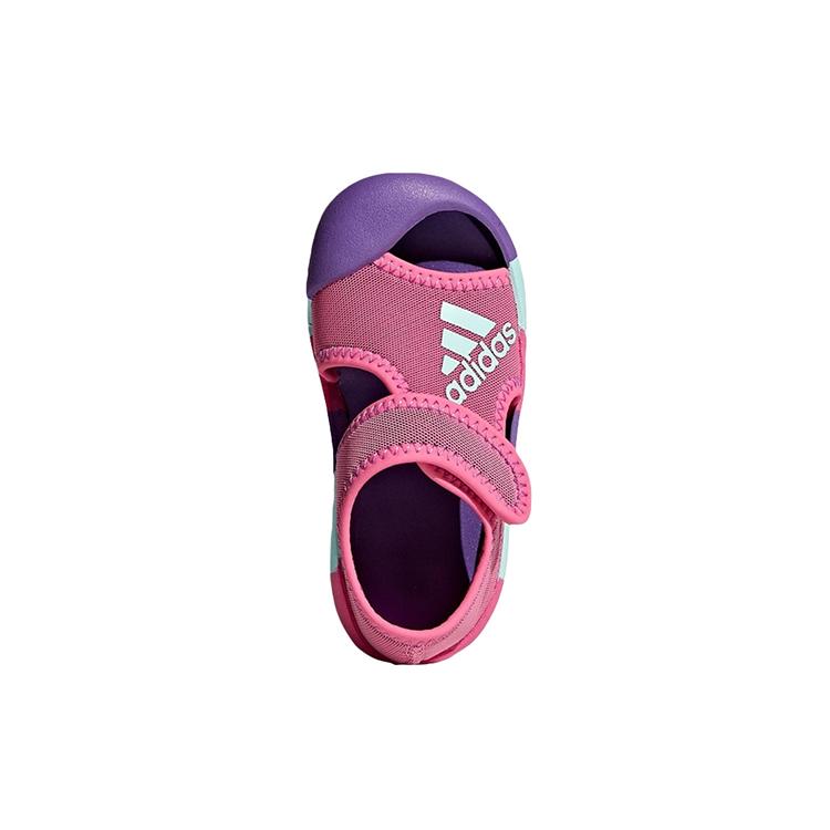Adidas Comfortable Slip Resistant Cushioning Abrasion Resistant Low top Toddler Shoes Pink Infant And Toddler D97198