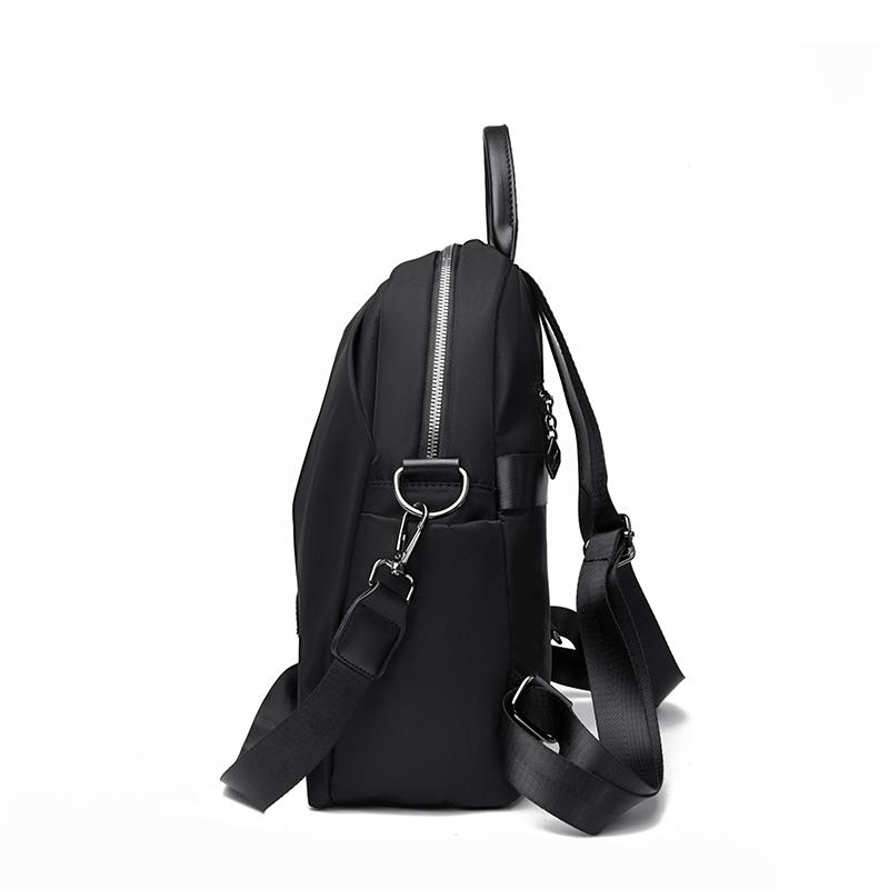 Wasserabweisender Rucksack Damen Nylon Reiserucksack Diebstahlsicher Schüler Schultasche