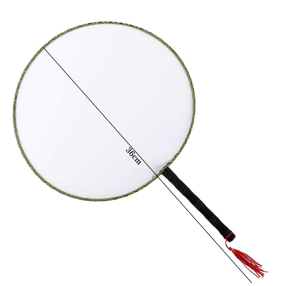 Hand Fan Desk Ornaments DIY Art Painted Fan Art Painting Material DIY Blank Fan Handmade Fan