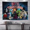 Anime Hotel Transylvania Appeso Arazzo Boemo Arazzi da Parete Boemi Mandala Kawaii Decorazione Stanza