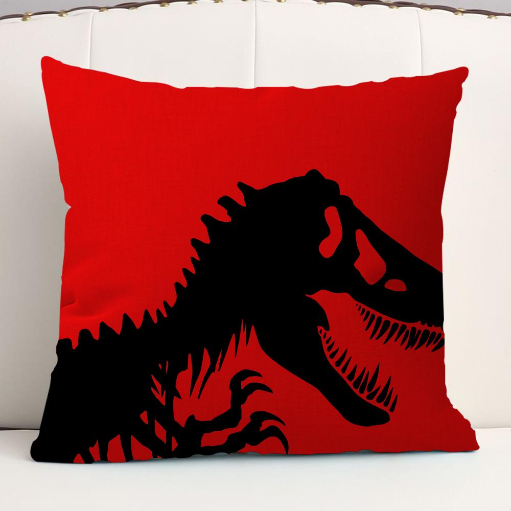 J-Jurassic Park Cushion Cover Pillowcase Upholstery Sofa Throw Pillow Home Decor Pillowcas
