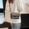 Chic Retro Colorful Small Square Shoulder Bag Ideal For Daily Street Style Fashion