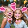 Strój do przebierania świnki Kostium zwierzęcy świnka na Halloween Akcesoria dla Dziecka Chłopca Dziewczynki Cosplay Urodziny Boże Narodzenie Halloween