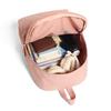 Women's Lightweight Nylon Backpack Casual Daily Waterproof Travel Backpack for Girls Ladies Simple Solid Color School Bag Outdoor Small Backpacks