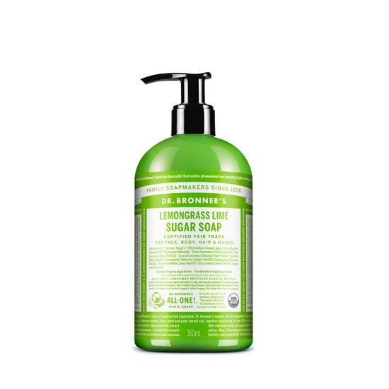 Dr. Bronner's Sugar Soap 360ml (Choose 1 of 4 types)