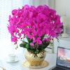 Luxury Phalaenopsis Artificial Flower Arrangement for Living Room Dining Table Decor