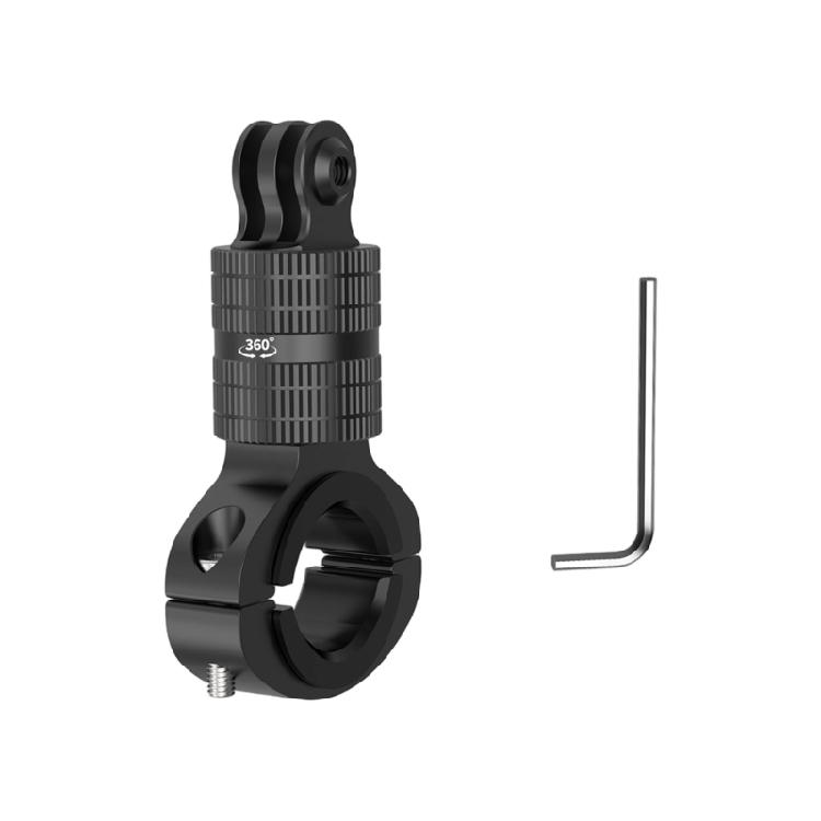 Svorka s držákem na řídítka pro kolo a motorku, Držák na trubku kola pro 360° akční kameru