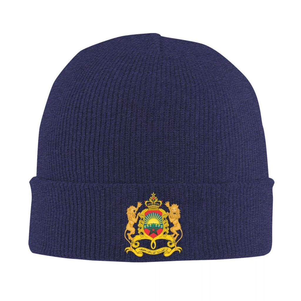 Morocco Of Arms Hats Autumn Winter Skullies Beanies New Cap Unisex Women Skullcap