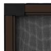 Vidaxl Extendable Window Mosquito Net, Brown, (75-143)X50 Cm