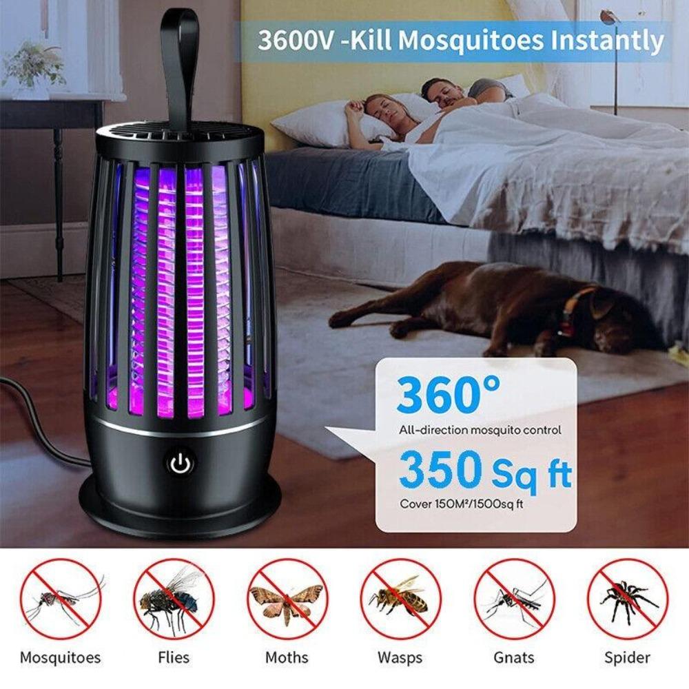 Electric Mosquito Lamp USB Charging Two-In-One Portable Mosquitoes Household Portable Outdoor Electric Shock Mosquito Killer
