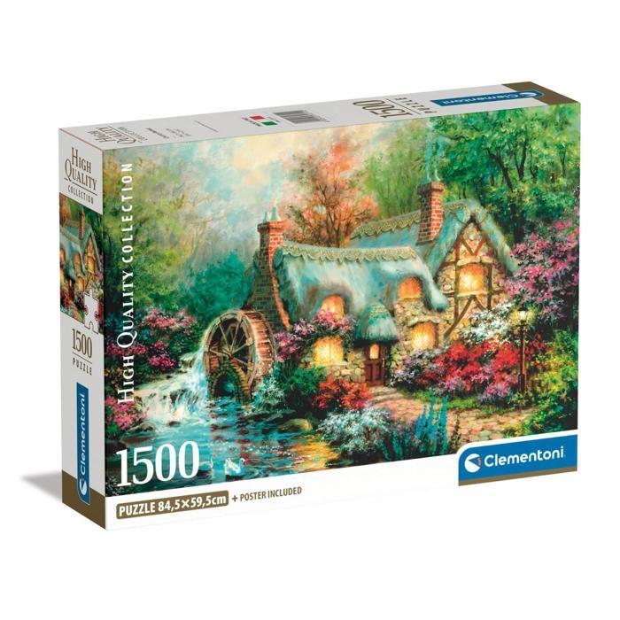 Puzzle 1500 pièces : retraite champêtre