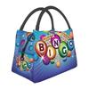 Best Play Bingo Game For Bingo Players Resuable Lunch Box Women Leakproof Cooler Thermal Food Insulated Lunch Bag Lunchbag