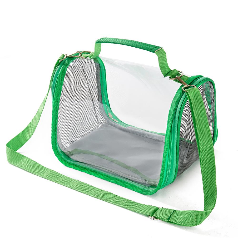 

Портативная сумка для прогулок для маленьких птиц, голубей, ящериц и домашних животных - Дорожная клетка для солнечного аратинга или кореллы