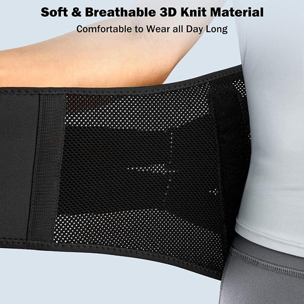 3D Back Braces Lumbar Pad for Relieving Back Pain Sciatica Herniated Disc Back Posture Corrector Spine Support Waist Protector Belt for Men Women