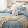 Simulation Design Stuffed Animal Soft Plush Bunny Doll Doll Toy Simulation Toy  Mid-Autumn Festival