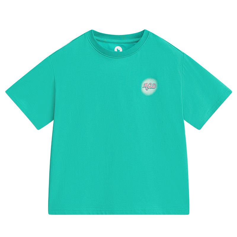 MQD Boys  3D Print Loose Short-Sleeve T-Shirt 140cm