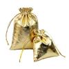 50 Stück Schmuckverpackung Stoffbeutel Gold Silber Tuch Kordelzug Geschenkverpackungsbeutel 7x9cm 9x12cm Hochzeitsgeschenk Aufbewahrungsbeutel