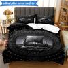 3PCS Viking Ship At Sea Bedding Set,Including 1pc Duvet Cover And 2pcs Pillowcases Perfect for Bedroom, Dormitory, Fan Christmas Gift